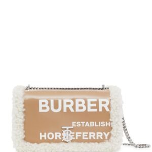 Buy shearling-trim Lola bag