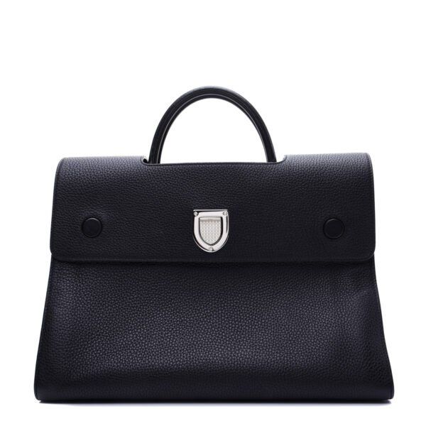 Buy Grained Calfskin Black Dior