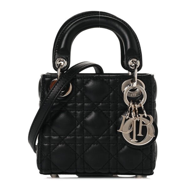 Buy Micro Lady Dior in Black
